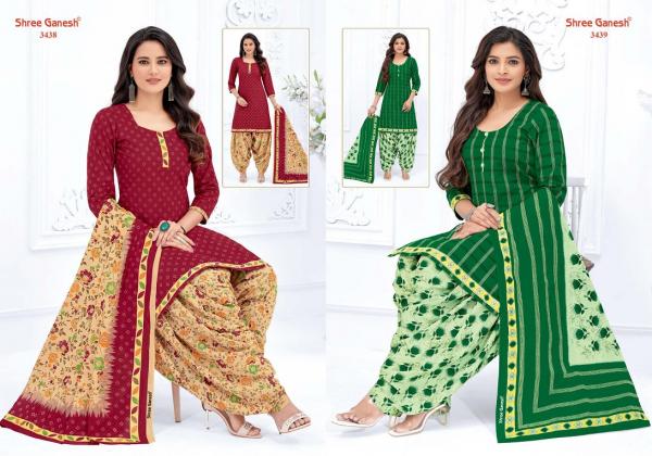 Shree Ganesh Hansika Vol-14 Cotton Designer Redymade Suit